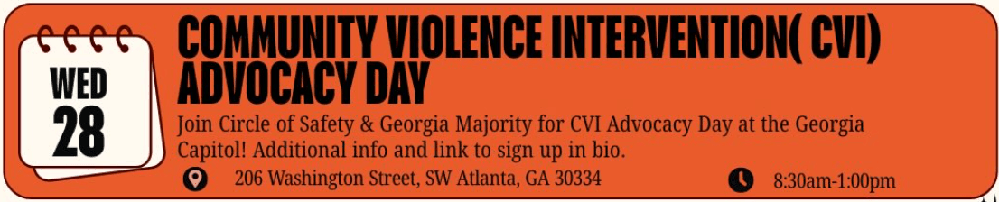 Community Safety Advocacy Day